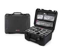 NANUK 933 Pro Photo Kit - Maleta estanca para cámara fotográfica con separadores Acolchados y Organizador en la Tapa (50,55 × 40,89 × 25,65 cm). Compatible con Equipaje de Mano (Negro)