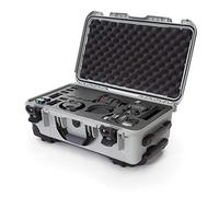 Nanuk 935-EDSLR5 - Funda rígida Impermeable con Inserto de Espuma para 2Canon, Nikon - 2 cámaras réflex Digitales y Lentes - Plata (935-EDSLR5)