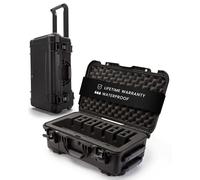 Nanuk 935 - Funda Impermeable para Pistola con Inserto de Espuma para 6UP con Ruedas - 935-6UP1, Medium, Negro