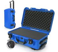 Nanuk 935 - Funda rígida Impermeable con Ruedas, Espuma en Cubos y Organizador de Tapa, Color Azul