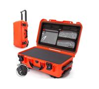 Nanuk 935 - Estuche rígido Impermeable con Organizador de Tapa e Inserto de Espuma, Color Naranja