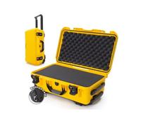 Nanuk 935 - Funda rígida Impermeable con Ruedas y Espuma en Cubos, Color Amarillo