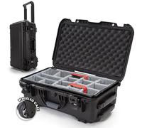NANUK 935 - Maleta rígida e Impermeable para cámaras, con separadores Acolchados (25,1 cm x 40,9 cm x 25,7 cm) - Negro