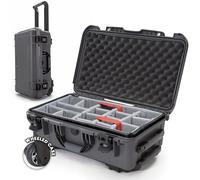 NANUK 935 - Funda rígida Impermeable con Ruedas y Divisor Acolchado, Color Grafito