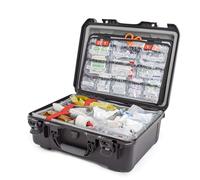 Nanuk 940 EMS Emergency Medical Service/First Aid Hardcase con organizador de tapa y sistema divisor (negro)