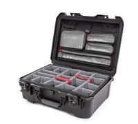 NANUK 940 Pro Photo Kit - Maleta rígida estanca para cámara con separadores Acolchados y Organizador de Tapa (55,7 × 42,9 × 21,6 cm) - A Prueba de Polvo y Resistente a los Golpes (Negro)