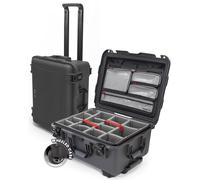Nanuk 950 Estuche rígido Impermeable con Organizador de Tapa y Divisor Acolchado, Color Grafito
