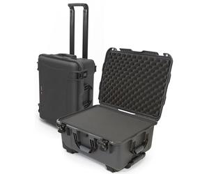 NANUK 950 - Maletín rígido Impermeable con Ruedas y Separador de Espuma, Color Grafito