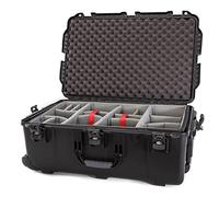 Nanuk 963 - Funda rígida Impermeable con Ruedas y Separador Acolchado, Color Negro