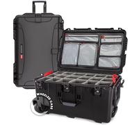 NANUK 965 Pro Photo Kit - Maleta rígida estanca para cámara fotográfica, con separadores Acolchados y Ruedas (82,6 × 53,3 × 40,1 cm) - A Prueba de Polvo y Resistente a los Golpes (Negro)