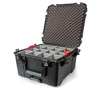 Nanuk 970 - Funda rígida Impermeable con Ruedas y Separador Acolchado, Color Negro