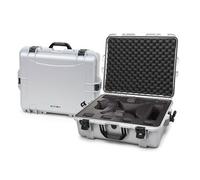 Nanuk Caso Estuche rígido para DJI Phantom 4 / Phantom 4/ Advanced + 3, impermeable, con inserto de espuma plata