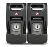 NANUK Cerraduras de seguridad con llave aprobadas por la TSA (2 unidades) - Kit de adaptación para cerraduras de maletas