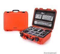 Nanuk Estuche 930 con tapa, original / separador - Pro Photo Kit naranja