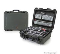 Nanuk Estuche 930 con tapa, original / separador - Pro Photo Kit verde