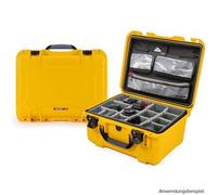 Nanuk Estuche 933 con tapa, original / separador - Pro Photo Kit amarillo