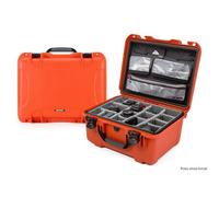 Nanuk Estuche 933 con tapa, original / separador - Pro Photo Kit naranja