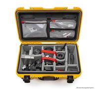 Nanuk Estuche 935 con tapa, original / separador - Pro Photo Kit amarillo