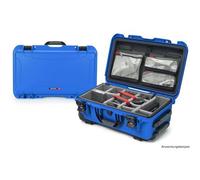 Nanuk Estuche 935 con tapa, original / separador - Pro Photo Kit azul