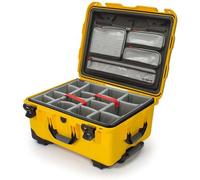 Nanuk Estuche 950 con tapa original - con tabique - Pro Photo Kit amarillo