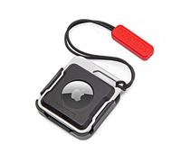 NANUK Funda para AirTag - Soporte 4 en 1: para Maletas de protección, Mochilas, Equipaje, cámaras, Llaves, Dispositivos electrónicos, Bicicletas y Equipos Deportivos - Negro