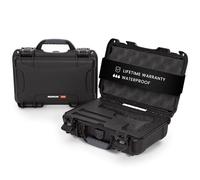 NANUK Funda rígida clásica 909 con inserto de espuma personalizado, IP67 impermeable y a prueba de aplastamientos, construcción resistente para una máxima protección, fabricada en Canadá, color negro