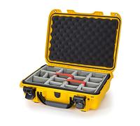 NANUK Funda rígida Impermeable 923 con separadores Acolchados y Cierres de Bloqueo de Viaje aprobados por la TSA, Color Amarillo