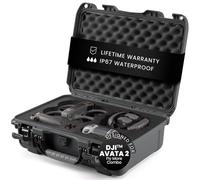 Nanuk Funda rígida impermeable 925 con inserto de espuma para DJI Avata 2 Fly More Combo - Grafito