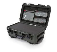 Nanuk Funda rígida Impermeable 935 con Ruedas, Espuma en Cubos y Organizador de Tapa, Color Verde Oliva