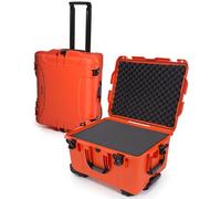 Plasticase, Inc. Nanuk 960 Carcasa rígida Impermeable con Ruedas y Relleno de Espuma - Naranja