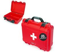 NANUK Funda rígida Impermeable 968 con Ruedas vacía, Red, 920, Moderno