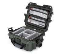 Nanuk Maletín 905 con tapa original - con tabique - Pro Photo Kit verde oliva