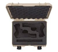 Nanuk Maletín 910 con espuma para pistola beige