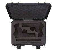 Nanuk Maletín 910 con espuma para pistola negro