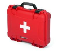 Nanuk Maletín 910 vacío - con logotipo de primeros auxilios - rojo