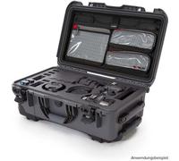 Nanuk Maletín 935 con tapa para 2 cuerpos DSLR gris