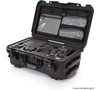 Nanuk Maletín 935 con tapa para 2 cuerpos DSLR negro