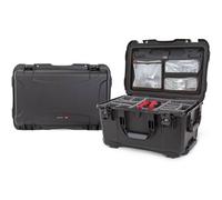 Nanuk Maletín 938 con tapa original - con tabique - Pro Photo Kit negro