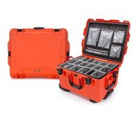Nanuk Maletín 960 con tapa original - con partición - Pro Photo Kit naranja