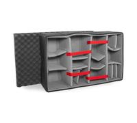 Nanuk Maletín 963 con tapa original - con tabique - Pro Photo Kit negro