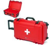 NANUK 935 Impermeable Primeros Auxilios Prepper Survival Gear Funda Resistente al Polvo y a los Golpes - Vacío - Rojo, 935-FSA9