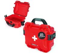 NANUK Erste-Hilfe-berlebensausrstung, Wasserdicht, staub- und stofest, Erste-Hilfe-Koffer, Rot, Red, 905, Moderno