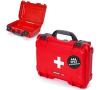 NANUK Maletín de Primeros Auxilios vacío: Ideal para organizar un botiquín de Primeros Auxilios, con certificación IP67, Resistente a los Golpes y al Polvo, y Flotante (909)