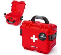NANUK Maletín de primeros auxilios vacío: ideal para organizar un botiquín de primeros auxilios, con certificación IP67, resistente a los golpes y al polvo, y flotante (908)