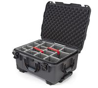 NANUK - Maletín rígido Impermeable Modelo 950 con Ruedas y Separador Acolchado, Color Grafito