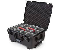 NANUK - Maletín rígido Impermeable Modelo 950 con Ruedas y Separador Acolchado, Color Negro