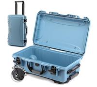 Nanuk Wheeled Series 935 - Funda Protectora Ligera de Resina Impermeable NK-7, Cian, Vacío