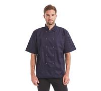 Nanxson Unisex Chaqueta de Chef para Hombre Mangas Largas Chaqueta de Chef Uniforme de Cocina CFM0065