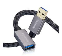 Nanxudyj,Cable de extensión USB 3.0 de 4.5 m, cable alargador USB tipo A macho a A hembra cable de transferencia de datos 5 Gbps para Playstation, Xbox, Oculus VR, teclado, impresora