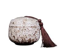NANZU-Mini tarros Grandes de cerámica para Almacenamiento 50-500ML con Tapas Botes herméticos de cerámica para té y café latas de té Tradicionales de Porcelana